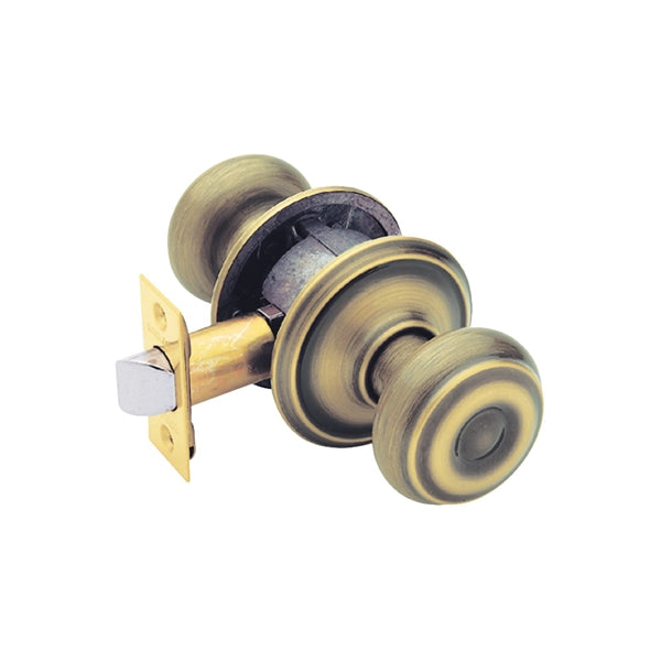 Schlage Georgian Passage Knob Metal Antique Brass