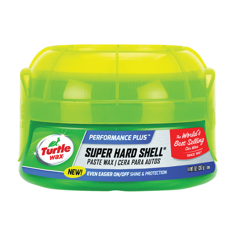 Turtle Wax SUPER HARD SHELL Car Wax 14 oz Paste Typical Solvent