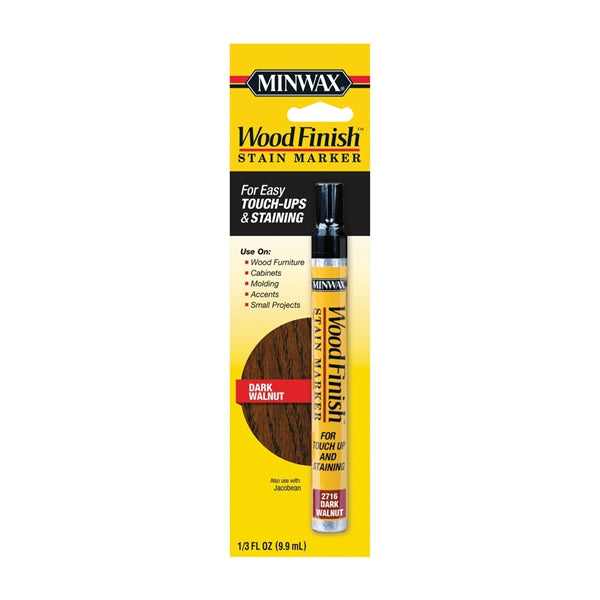 Minwax Wood Finish Stain Marker Dark Walnut Liquid 0.33 oz