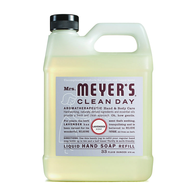 Mrs. Meyer's Hand Soap Liquid Lavender 33 oz Jug