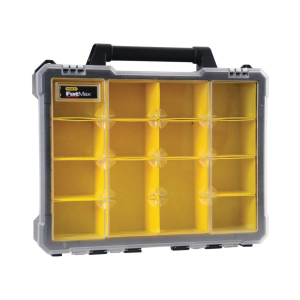 STANLEY Tool Organizer 14 -Compartment Aluminum Black/Yellow