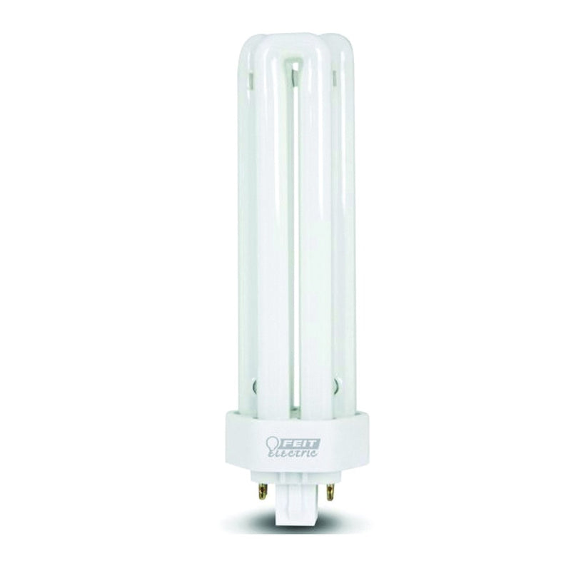 Feit Electric Compact Fluorescent Bulb 42 W T4 Lamp GX24Q-4 Lamp Base 3000 Lumens 3500 K Color Temp