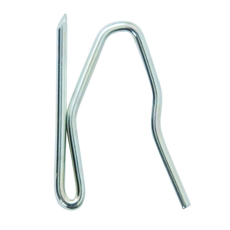 Kenney Pin-On Curtain Hook Zinc Chrome
