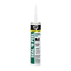 DAP Seal N Peel Weatherstrip Sealant Clear 40 to 100 deg F 10.1 oz Cartridge