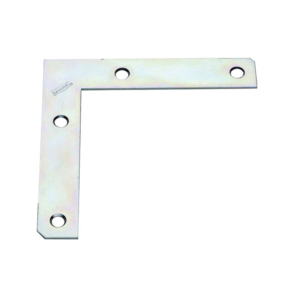 National Hardware 117BC Series Corner Brace 5 in L 7/8 in W 4.87 in H Steel Zinc 0.07 Thick Material