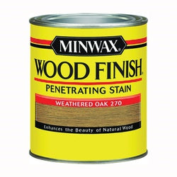 Minwax Wood Finish Wood Stain Weathered Oak Liquid 0.5 pt Can