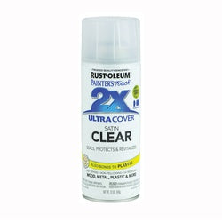 RUST OLEUM PAINTER'S Touch Clear Spray Paint Satin Clear 12 oz Aerosol Can