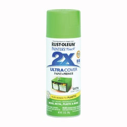 RUST OLEUM PAINTER'S Touch Satin Spray Paint Satin Leafy Green 12 oz Aerosol Can