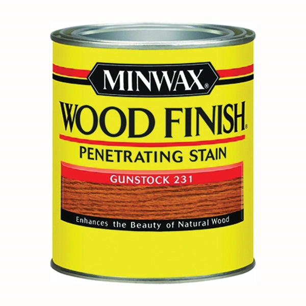 Minwax Wood Finish Wood Stain Gunstock Liquid 0.5 pt Can