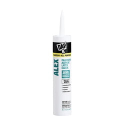 DAP Painter's Acrylic Latex Caulk White 40 to 100 deg F 10.1 oz Cartridge