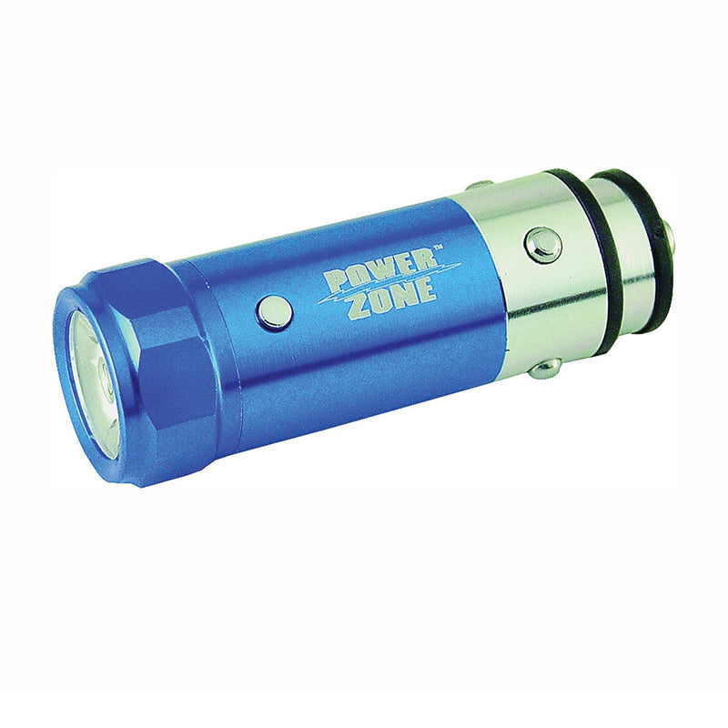 PowerZone Auto Flashlight Nickel-Metal Hydride Battery LED Lamp 13 Lumens 2 hr Run Time