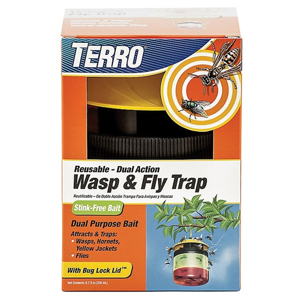 TERRO Wasp and Fly Trap Liquid Vinegar