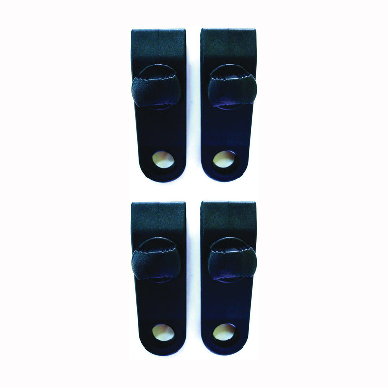 ProSource Tarp Clip 3.25 L 1 in W Nylon Reinforced Plastic Black