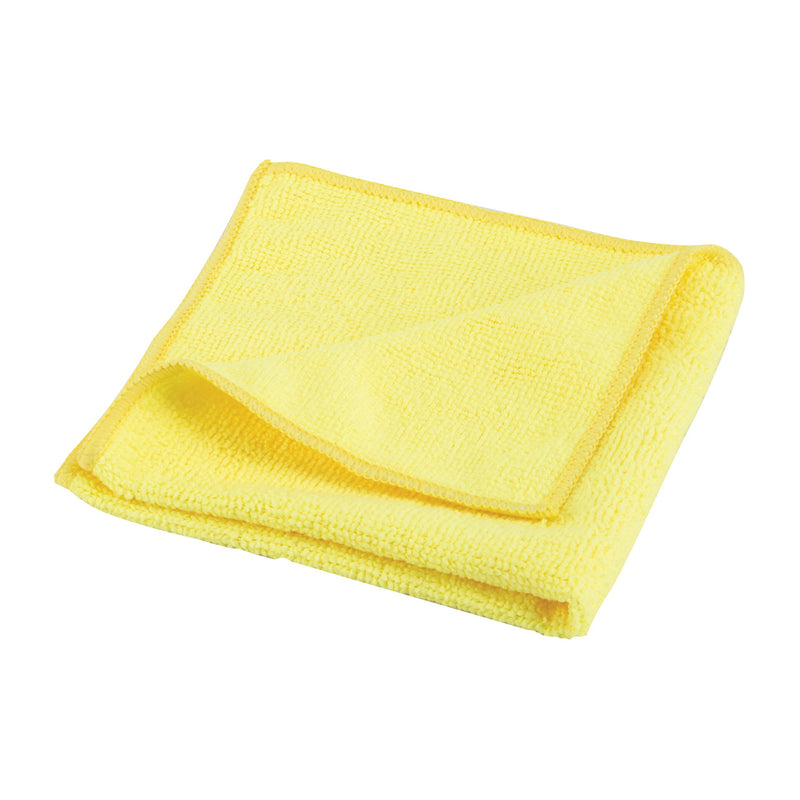 Simple Spaces Microfiber Cloth 12 in L 12 in W Microfiber Yellow