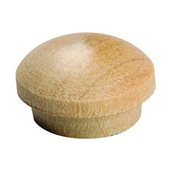 Waddell 8400.38 DP OAK Screw Hole Button Oak Wood