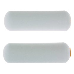 Linzer Paint Roller Cover 1/4 in Thick Nap 4 in L Foam Cover White