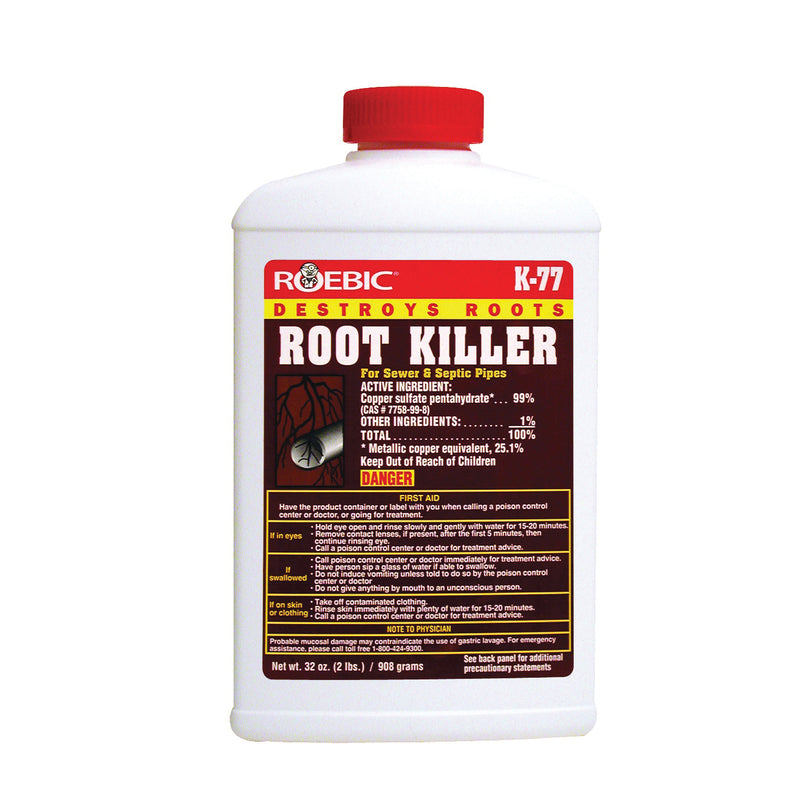 ROEBIC Root Killer Crystal Powder 2 lb Bottle