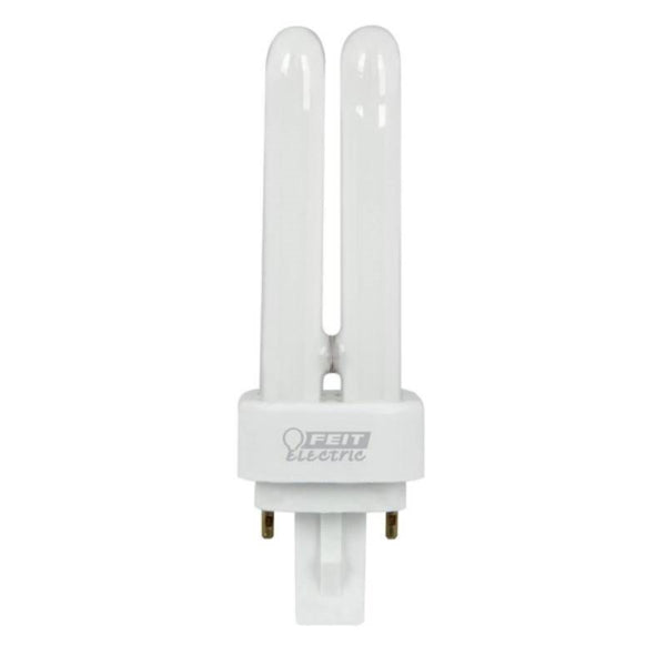 Feit Electric Compact Fluorescent Bulb 9 W PL Lamp G23-2 Lamp Base 525 Lumens 2700 K Color Temp