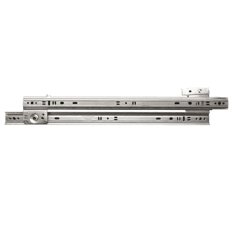 Knape & Vogt Drawer Slide 75 lb 22 in L Rail 1/2 in W Rail Steel Zinc