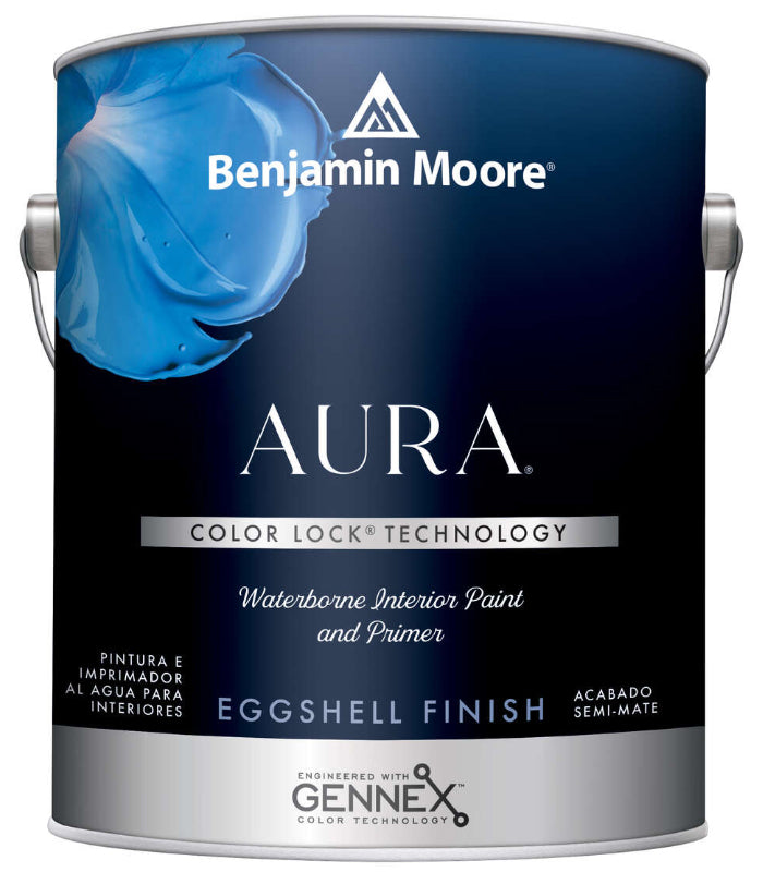 Benjamin Moore Aura Interior Paint Eggshell Medium Base 1 gal