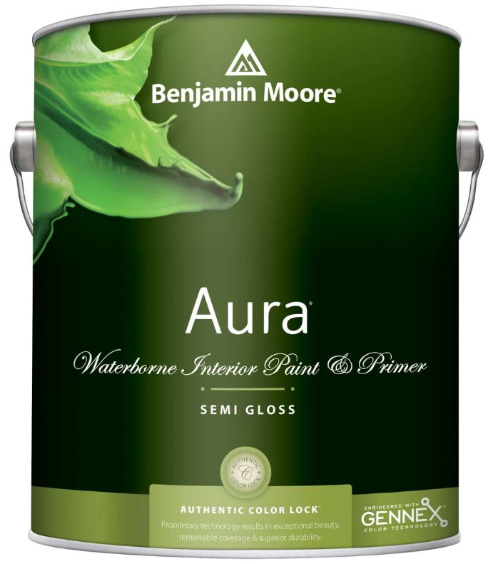 Benjamin Moore Aura Interior Paint Semi-Gloss Deep Base 1 gal