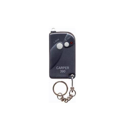 Carper 390 keychain remote 12 dip switch with light