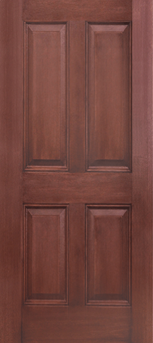 True 4 Panel Door