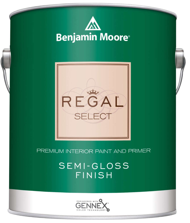 Benjamin Moore Regal Select Interior Paint Semi-Gloss Ultra Base 1 gal Container