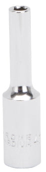 Vulcan Drive Socket Metric Measuring 1/4 in Drive 6 Point 5 mm Socket Chrome Vanadium Steel